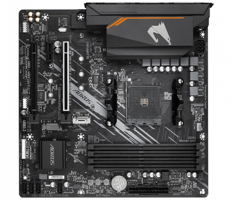 GIGABYTE B550M-AORUS-ELITE DDR4 4733(OC) HDMI AM4