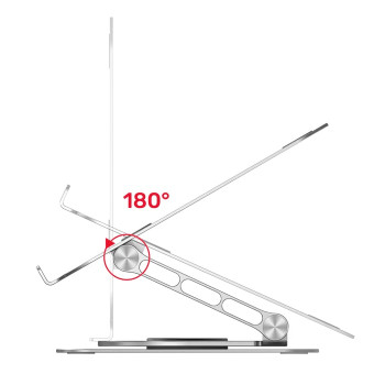UNITEK 360D METAL 10-16” NOTEBOOK STAND (OT180SL)