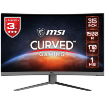 31.5 MSI G32CQ4 E21MS WQHD 1MS 170HZ CURVED GAMING